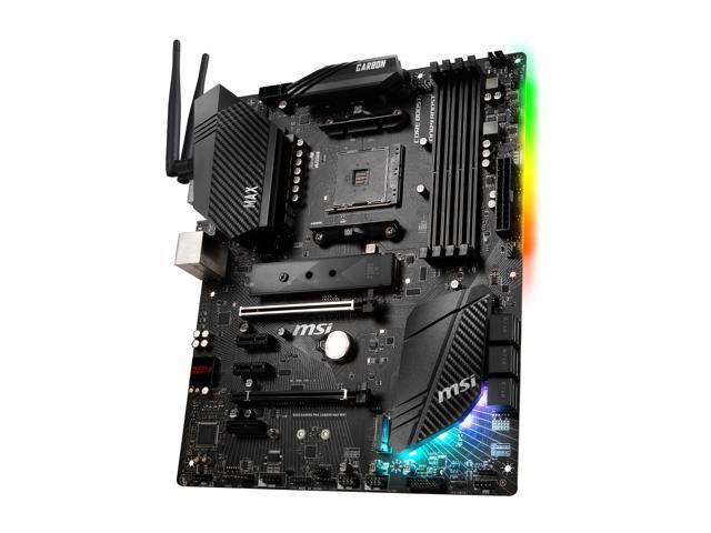 MSI B450 GAMING PRO CARBON MAX WIFI AM4 AMD B450 6Gb/s ATX AMD Motherboard AMD Motherboards - Newegg.com