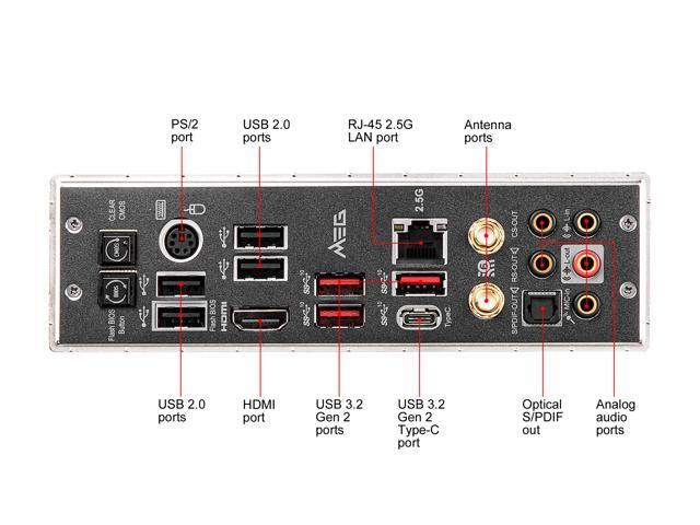 Used - Like New: MSI MEG B550 UNIFY-X AM4 ATX AMD Motherboard ...