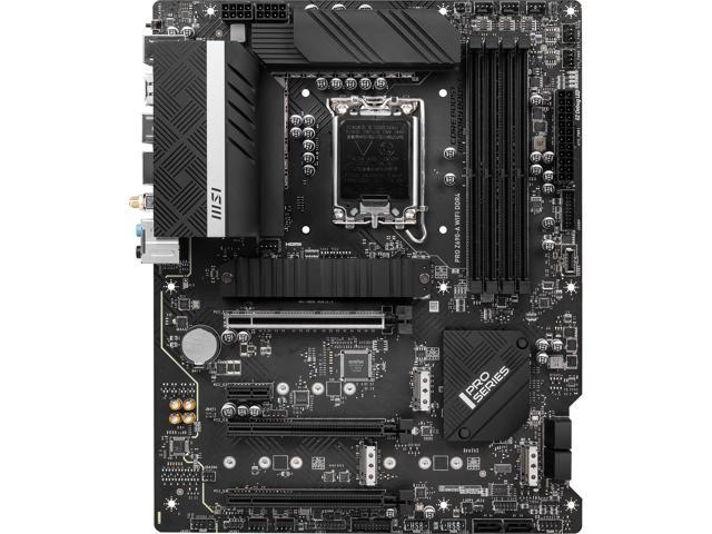 MSI PRO Z690-A WIFI DDR4 LGA 1700 Intel Z690 SATA 6Gb/s ATX Intel Motherboard