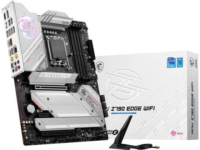 MSI MPG Z790 EDGE WIFI LGA 1700 Intel Z790 SATA 6Gb/s DDR5 ATX Motherboard