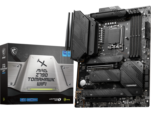 MSI MAG Z790 TOMAHAWK WIFI LGA 1700 Intel Z790 SATA 6Gb/s ATX Motherboard