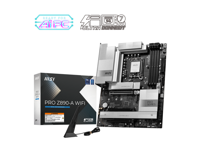 MSIPROZ890-AWIFILGA1851IntelZ890SATA6Gb/sATXMotherboard