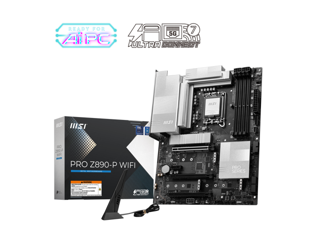 MSIPROZ890-PWIFILGA1851IntelZ890SATA6Gb/sATXMotherboard