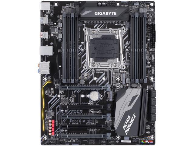 GIGABYTE X299 UD4 (rev. 1.0) LGA 2066 Intel X299 SATA 6Gb/s USB 3.1 ATX Intel Motherboard