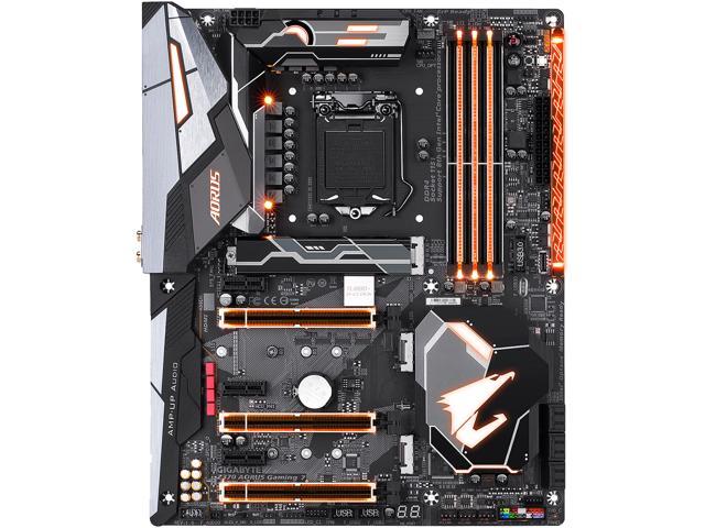 GIGABYTE Z370 AORUS Gaming 7 (rev. 1.0) LGA 1151 (300 Series) Intel Z370  HDMI SATA 6Gb/s USB 3.1 ATX Intel Motherboard