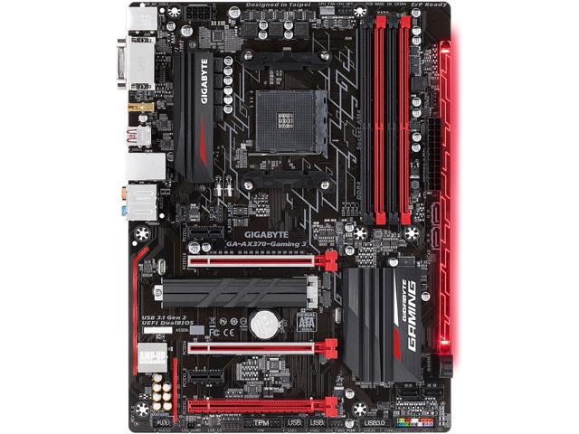 Used Very Good Gigabyte Ga Ax370 Gaming 3 Am4 Atx Amd Motherboard Newegg Com