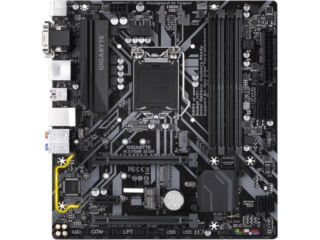 GIGABYTE H370M D3H LGA 1151 (300 Series) Intel H370 HDMI SATA 6Gb/s USB 3.1 Micro ATX Intel Motherboard