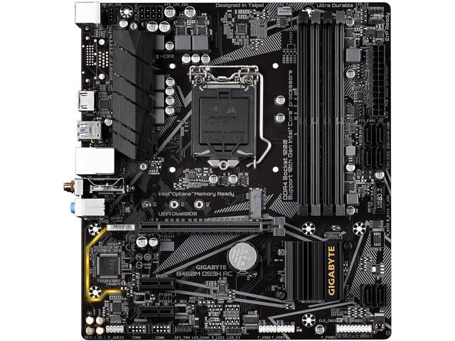 Open Box: GIGABYTE B460M DS3H AC(-Y1) LGA 1200 Intel B460 Micro-ATX ...