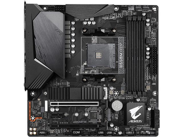 GIGABYTE B550M AORUS PRO-P AM4 AMD B550 SATA 6Gb/s USB 3.0 Micro ATX AMD Motherboard