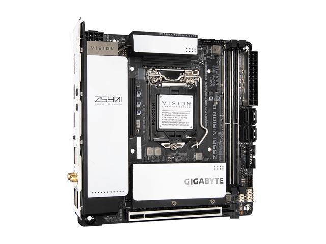 GIGABYTE Z590I VISION D LGA 1200 Mini ITX Intel Motherboard