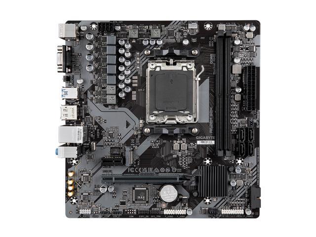 GIGABYTE A620M S2H AM5 LGA 1718 AMD A620 M-ATX Motherboard with 3-Year ...