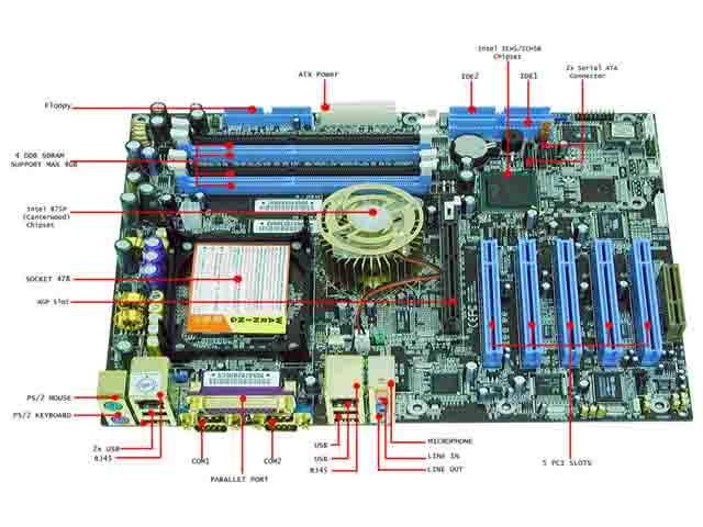 CHAINTECH 9CJS ZENITH Socket 478 ATX Intel Motherboard - Newegg.ca