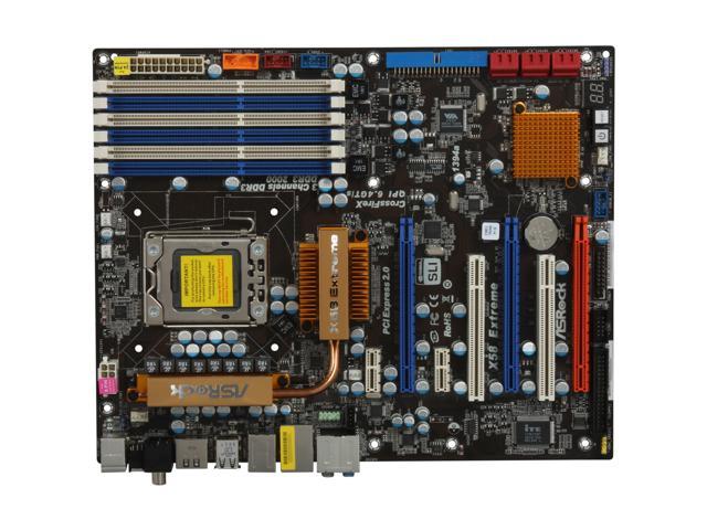 ASRock X58 Extreme LGA 1366 ATX Intel Motherboard - Newegg.com