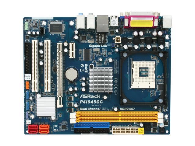 Open Box: ASRock P4i945GC Socket 478 Micro ATX Intel Motherboard ...