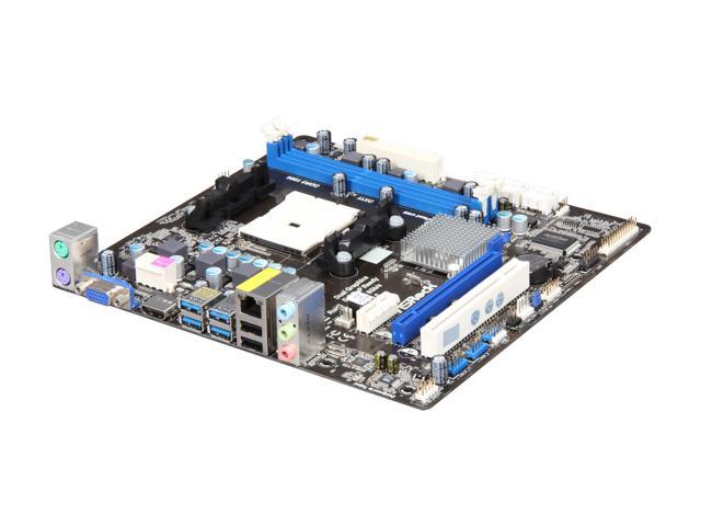 ASRock A75M-HVS FM1 AMD A75 (Hudson D3) SATA 6Gb/s USB 3.0 HDMI Micro ATX AMD Motherboard with UEFI BIOS