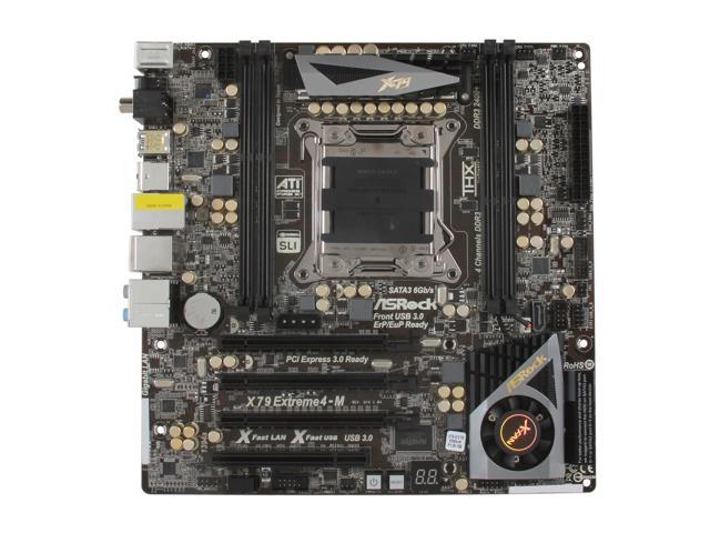 ASRock X79 EXTREME4-M LGA 2011 Micro ATX Intel Motherboard 