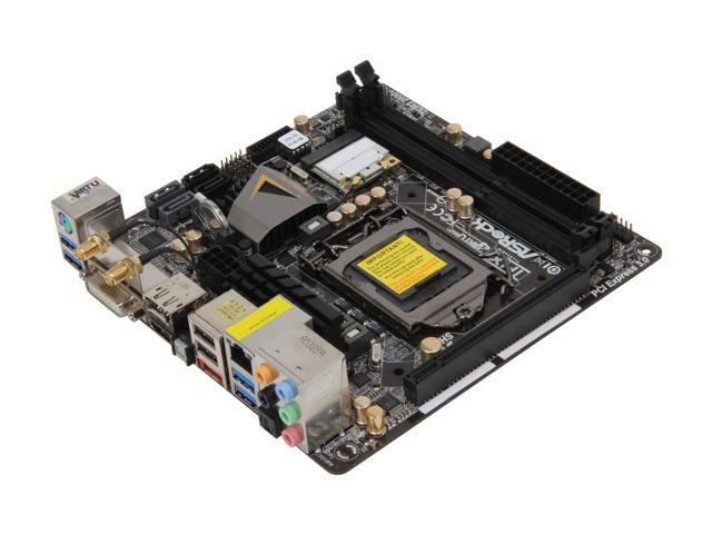 ASRock Z77E-ITX LGA 1155 Intel Z77 HDMI SATA 6Gb/s USB 3.0 Mini ITX Intel Motherboard