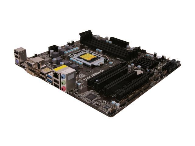 ASRock Q77M VPRO LGA 1155 Intel Q77 SATA 6Gb/s USB 3.0 Micro ATX Intel Motherboard