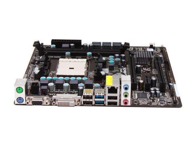 ASRock FM2A75M-DGS FM2 Micro ATX AMD Motherboard - Newegg.com