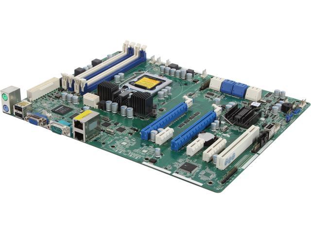 ASRock E3C204-V+ ATX Server Motherboard LGA 1155 Intel C204 DDR3 1600/1333/1066