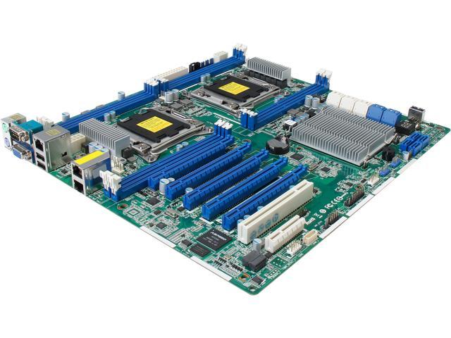 ASRock EP2C602 SSI EEB Server Motherboard Dual LGA 2011 Intel C602 Supports DDR3 1866 / 1600 / 1333 / 1066 R / LR ECC and UDIMM