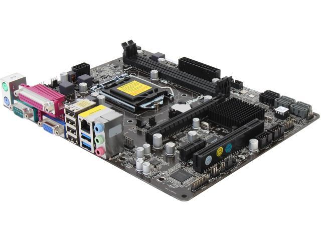 ASRock B85M-GL LGA 1150 Intel B85 SATA 6Gb/s USB 3.0 Micro ATX Intel Motherboard