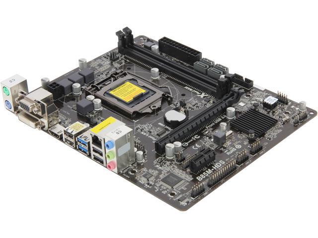 B85m hds asrock не запускается