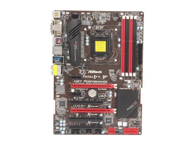 ASRock Fatal1ty H87 Performance LGA 1150 Intel H87 HDMI SATA 6Gb/s USB 3.0  ATX Intel Gaming Motherboard