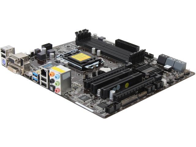ASRock B85M Pro4 LGA 1150 Intel B85 HDMI SATA 6Gb/s USB 3.0 Micro ATX Intel Motherboard