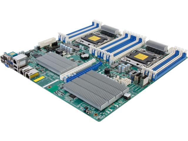AsRock Rack EP2C602-2L+/D16 SSI EEB Server Motherboard Dual LGA 2011 Intel C602 DDR3 1866 / 1600 / 1333 / 1066 R / LR ECC and UDIMM