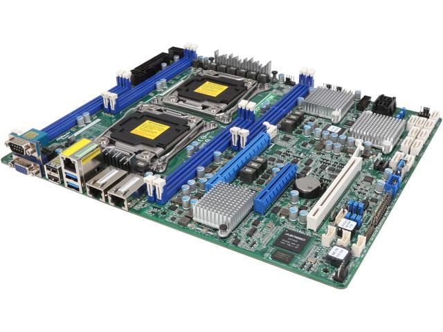 ASRock Rack EP2C612D8-2T8R SSI ATX Server Motherboard LGA 2011 Intel C612