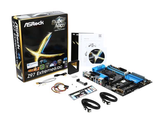 ASRock Z97 Extreme6/ac LGA 1150 ATX Intel Motherboard - Newegg.ca