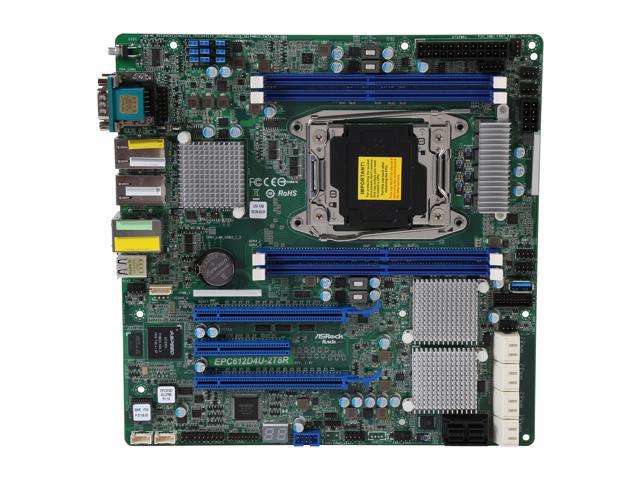 ASRock Rack EPC612D4U-2T8R uATX Server Motherboard Socket LGA 2011 
