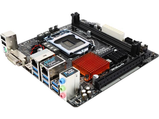 ASRock H170M-ITX/DL LGA 1151 Intel H170 HDMI SATA 6Gb/s USB 3.1 Mini ITX Intel Motherboard