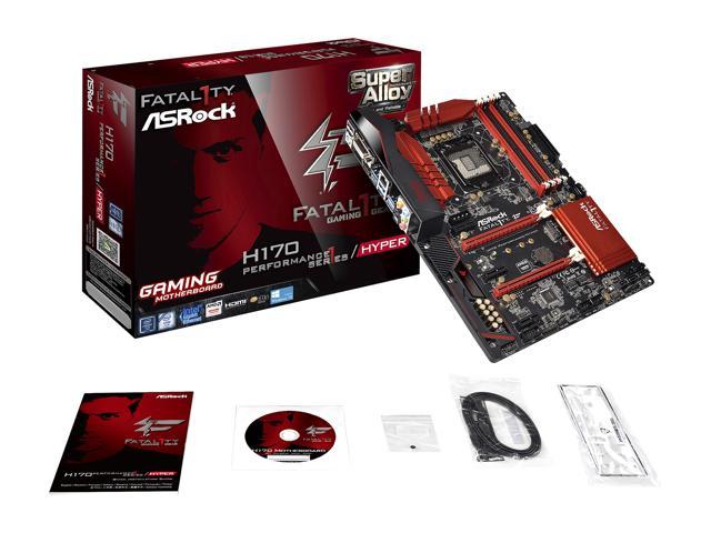 ASRock ASRock Fatal1ty Gaming H170 Performance/Hyper LGA 1151 ATX Intel
