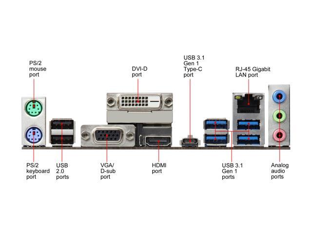 ASRock B450M PRO4-F AM4 AMD Promontory B450 SATA 6Gb/s USB 3.1 HDMI ...