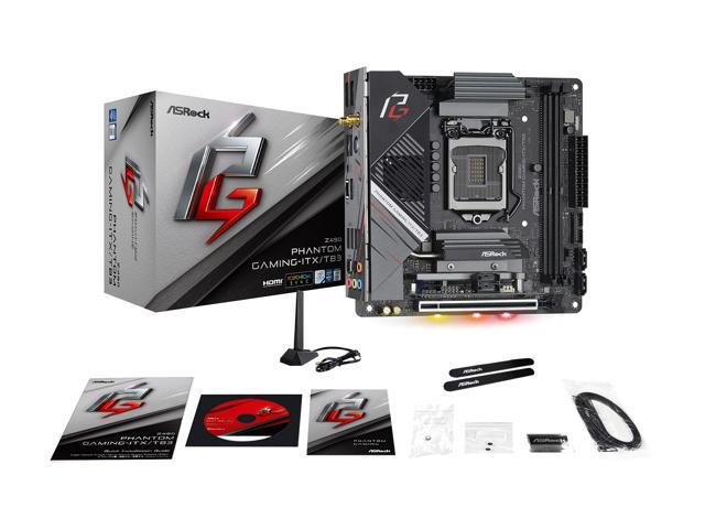 ASRock Z490 Phantom Gaming-ITX/TB3 LGA 1200 Mini ITX Intel