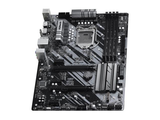 ASRock H470 Phantom Gaming 4 LGA 1200 Intel H470 SATA 6Gb/s