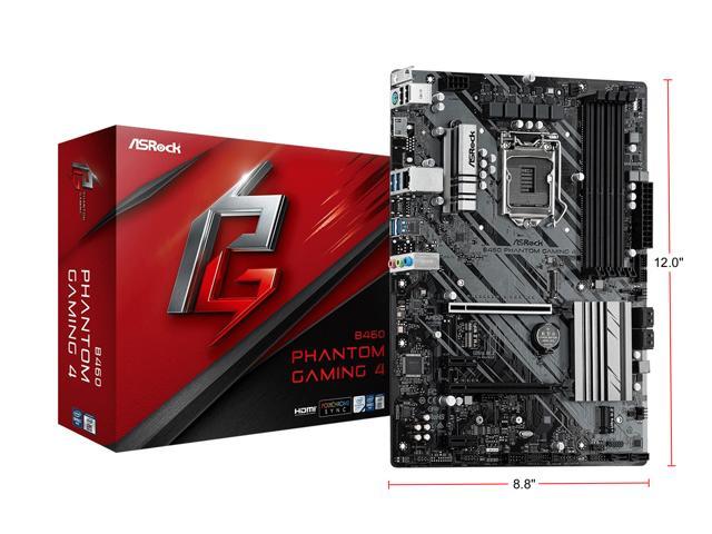 Asrock b460 phantom gaming 4 bios настройка