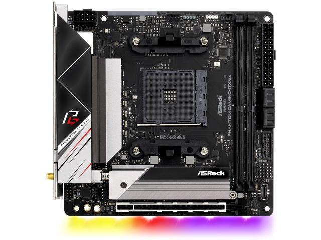 ASRock B550 Phantom Gaming ITX AMD Motherboard - Newegg.com