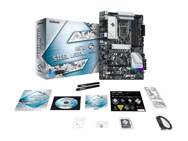 ASRock H570 STEEL LEGEND LGA 1200 ATX Intel Motherboard - Newegg.com