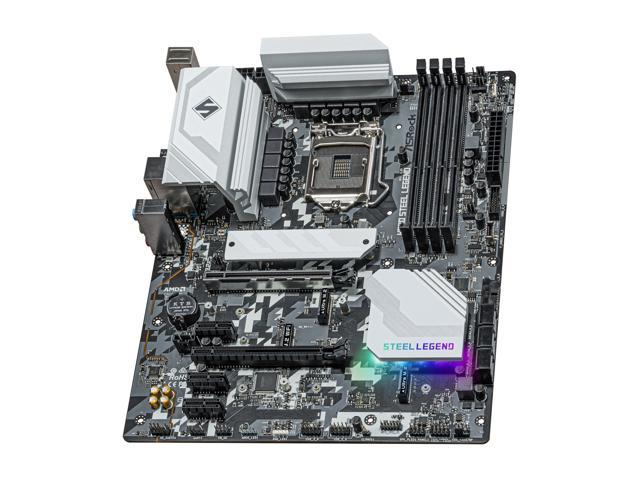 ASRock H570 STEEL LEGEND LGA 1200 ATX Intel Motherboard - Newegg.com