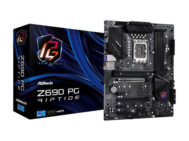 asrock z690 pg riptide intel lga 1700 atx motherboard