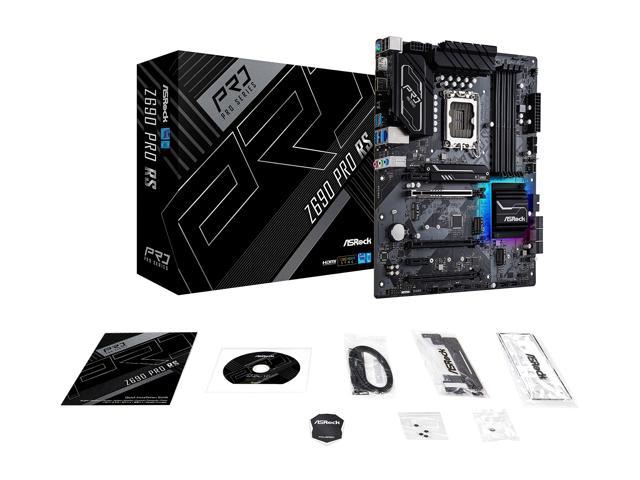 ASRock Z690 Pro RS LGA 1700 (14th,13th,12th Gen) DDR4 ATX Intel 