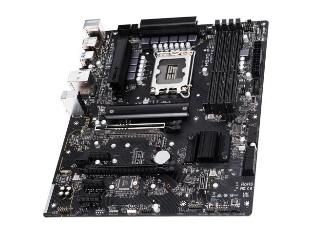 ASRock H670 PG RIPTIDE LGA 1700 Intel H670 SATA 6Gb/s DDR4 ATX Motherboard