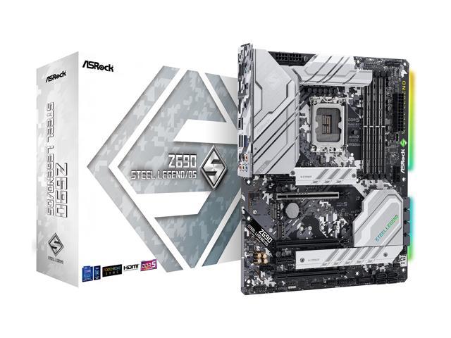 ASRock Z690 STEEL LEGEND/D5 LGA 1700 (14th,13th,12th Gen) ATX