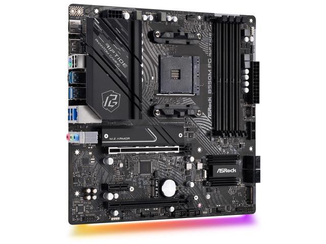 ASRock B550M PG RIPTIDE AM4 Micro ATX AMD Motherboard