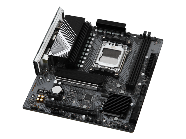 ASRock B650M-HDV/M.2 Socket AM5 Ryzen 7000 Micro ATX Motherboard ...