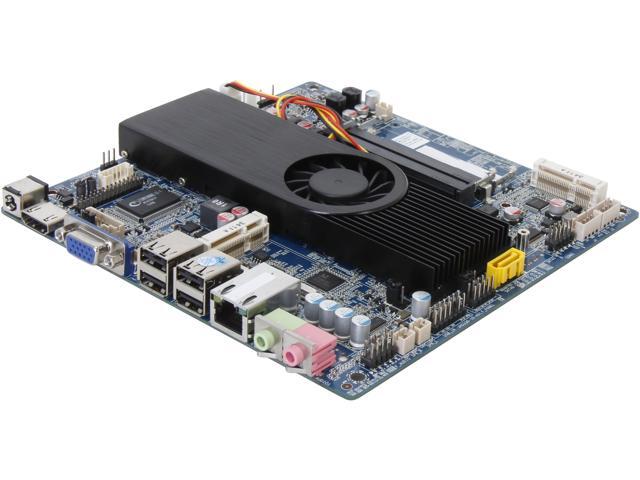 Giada MI-D2550GT-M Intel Atom D2550 Intel NM10 Mini ITX Motherboard / CPU / VGA Combo