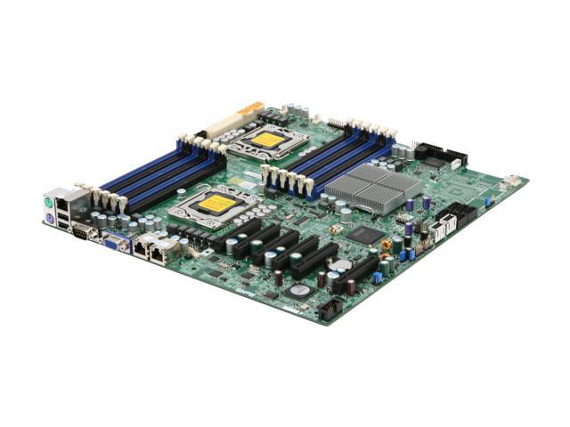 SUPERMICRO MBD-X8DTE-F-O Dual LGA 1366 Intel 5520 Extended ATX Dual Intel Xeon 5500/5600 Series Server Motherboard